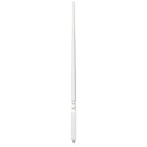 Stair Parts Baluster 5015 Primed White 39 inch Pintop