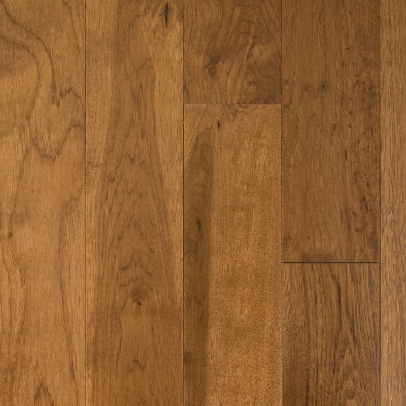 Clearance Solid Hardwood C5717 Hickory, 5 Inch Plank Hardwood Flooring