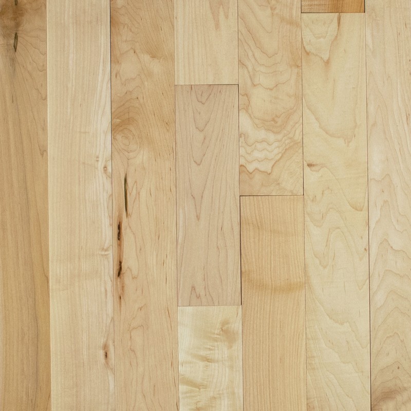 Wood Floors Plus Solid Maple, Natural Maple Hardwood Flooring