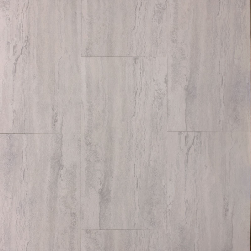 Clearance Vinyl Tile Peel and Stick AW025451 Gray Travertine 12 inch x 24 inch 30 sf/ctn