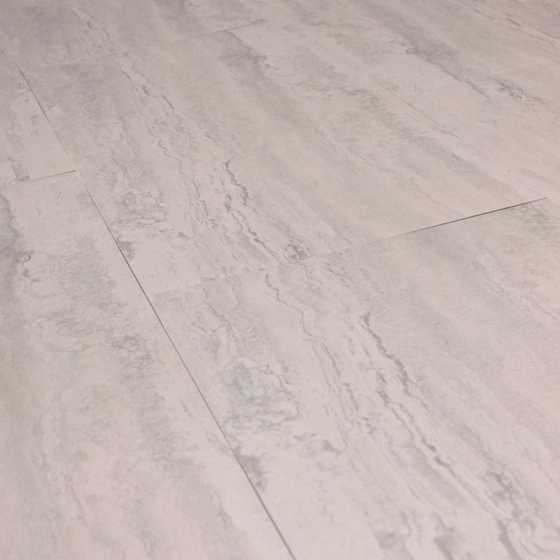 Clearance Vinyl Tile Peel and Stick AW025451 Gray Travertine 12 inch x 24 inch 30 sf/ctn