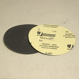 Johnson Abrasives Sharp-Kut Disc 7 inch x 5/16 inch 80-0 grit 1 disc