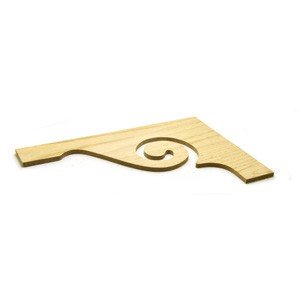 Discontinued Stair Parts Brackets T-103 (7029) Scroll Red Oak