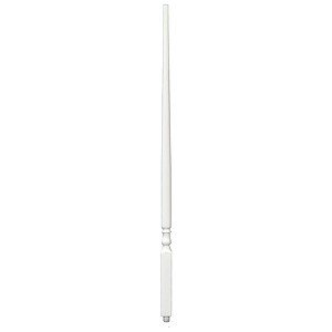 Stair Parts Baluster 5015 Primed White 34 inch Pintop