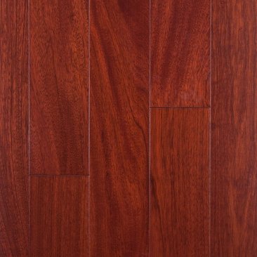 Woods of Distinction Floors Brazilian Cherry Jatoba Cherry Stain 4 3/4 x 3/4 22.5 sf/ctn