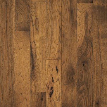 Clearance Solid Hardwood C3717TW Hickory Oxford Brown 3/4 inch x 3 inch 14 sf/ctn Cabin Grade