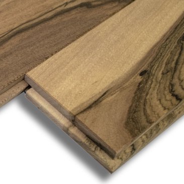Clearance Solid Exotic Hardwood Select Grade Machiatto Pecan 9/16 inch x 3 inch 26.25 sf/ctn