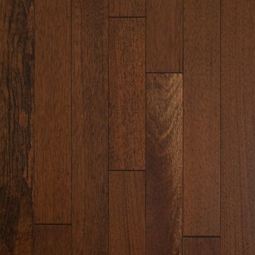 Clearance Solid Exotic Hardwood Brazilian Oak Sunset Rustic Grade Brushed 9/16 inch x 3 inch 26.2...