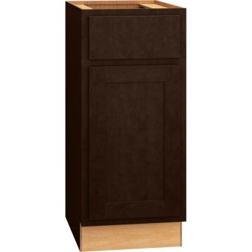 Discontinued Aristokraft Benton Umber Base Cabinet 15 inch