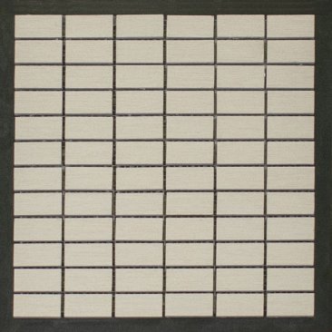 Clearance Mosaic Tile Creme SE61 12MSM1P 1x2 .96 sf/piece