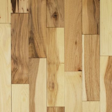 Clearance Solid Hickory Natural 3 1/4 x 3/4 25 sf per ctn SHORT BOARDS