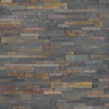 MSI Natural Stone Ledger Panel 6 x 24 Sedona Multi 8 sf/ctn