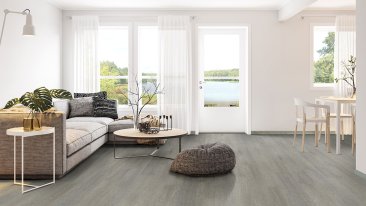 Waterproof Hybrid Laminate Emridge 7.72 in x 48 inch x 10 mm with 2mm Attached Pad 17.95 sf/ctn 