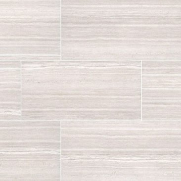 MSI Premium Ceramic Tile 12 x 24 Charisma White 16 sf/ctn