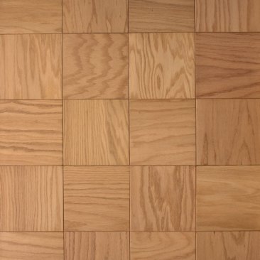 Discontinued Parquet Flooring  8 5/8 x 8 5/8 x1/2 Block Oak Natural 16.67 sf/ctn