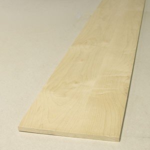 DISCONTINUED 4 foot x 3/8 inch Risers Maple