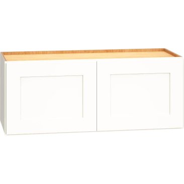 Ivory Shaker Wall Cabinet 30w x 12h must be assembled