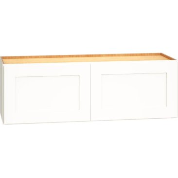 Ivory Shaker Wall Cabinet 36w x 12h must be assembled