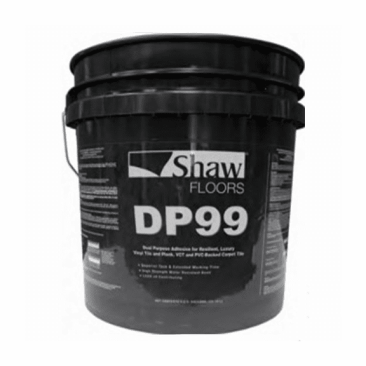 Shaw DP99 Vinyl Adhesive appx 800 sf coverage 4 gallon