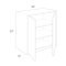 Mantra Classic Snow Wall Cabinet 24w x 30h