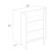 Wolf Hanover Steel Wall Cabinet 30w x 36h
