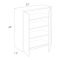 Wolf Hanover Steel Wall Cabinet 30w x 42h