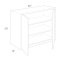 Wolf Hanover Steel Wall Cabinet 36w x 30h