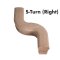 Stair Parts Fittings to match 6010 Rail 7011/7022 S-Turn Right Hand